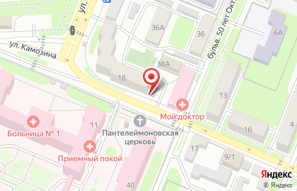 Магазин Красное & Белое в Брянске на карте