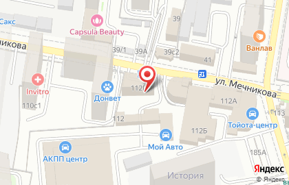 Рекламно-производственная компания Арт-Лайн на улице Мечникова на карте