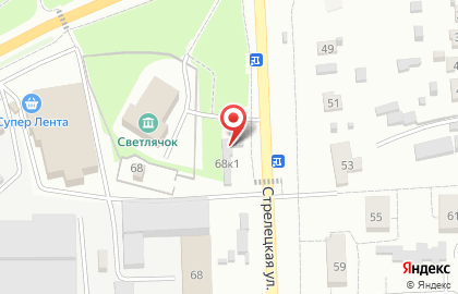 Продуктовый магазин в Москве на карте