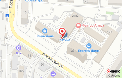 Оздоровительный комплекс Сауна24.ру на Посадской улице на карте