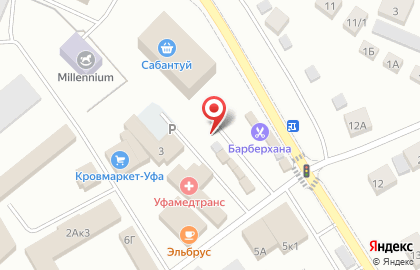 Паркинг Авиатор на карте