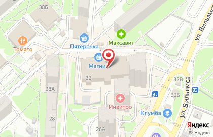 Магазин Велорай в Пролетарском районе на карте