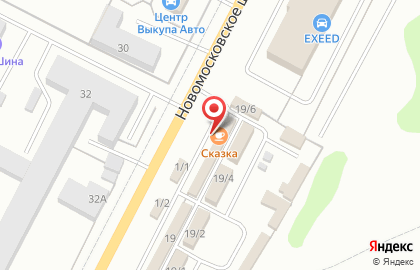 Магазин автозапчастей в Туле на карте
