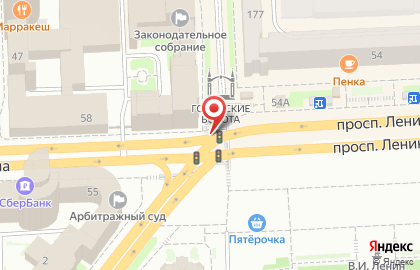 Такси на Межгород на карте