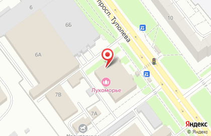 Бильярдный клуб-бар Мастер на проспекте Туполева на карте