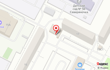 Фирменный магазин Самотлор-Хлеб на Ханты-Мансийской улице на карте