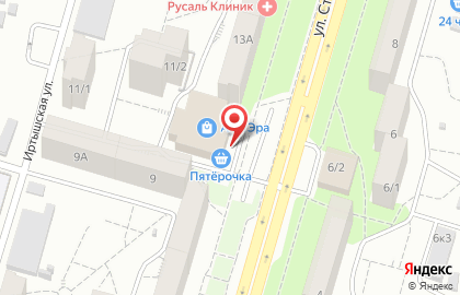 Спортивный клуб Whirligig на улице Степана Кувыкина на карте