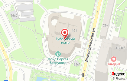 Московский Губернский театр на карте