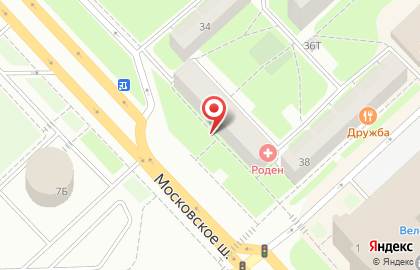 ВелоПитер на Московском шоссе на карте