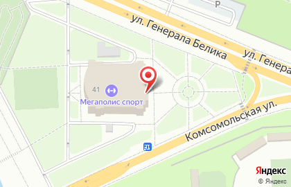 Компания по аренде футбольных полей ПроСпорт на карте