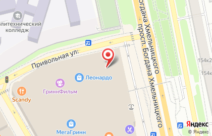 Боулинг-клуб Cocktail в Белгороде на карте