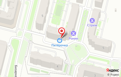 Супермаркет Смак в Чебоксарах на карте