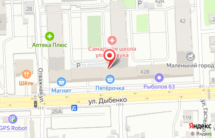 Автомат по продаже воды Vodorobot на улице Дыбенко на карте