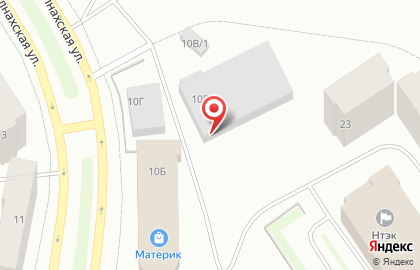 Свияга в Центральном районе на карте