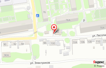 Продуктовый магазин Вита в Свердловском районе на карте