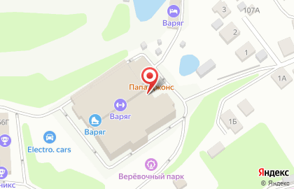 Спортпарк "Варяг" на карте