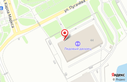 Участковая избирательная комиссия №316 на Пугачева на карте