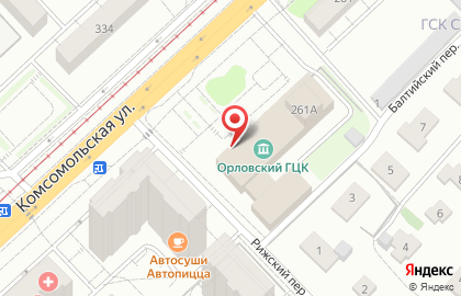 Школа танцев Дети на паркете в Заводском районе на карте