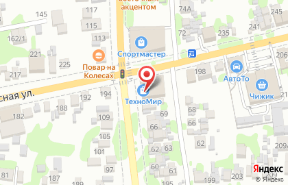 Магазин Техномир в Усть-Лабинске на карте
