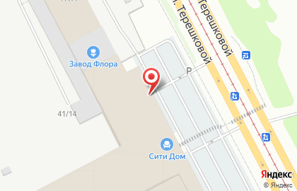 Торговая компания Экомебель на улице Терешковой на карте