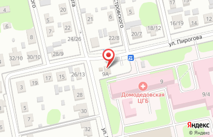 Магазин у дома Авокадо на улице Пирогова на карте