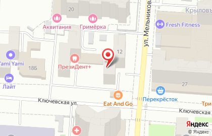 Палладиум в Екатеринбурге на карте