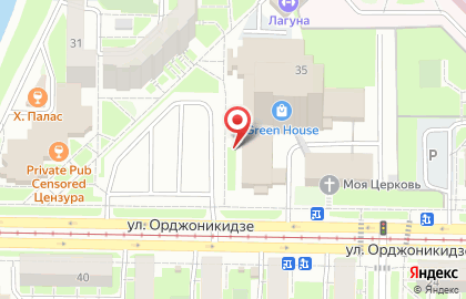 Банкомат СберБанк на улице Орджоникидзе, 35 на карте