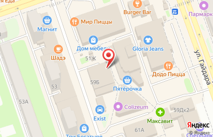 Пекарня Хлебница в Нижнем Новгороде на карте