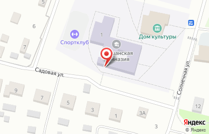 Тямшанская гимназия на карте
