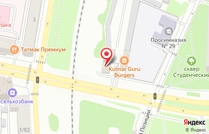 Автомойка Причал на карте