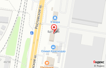 Компания Дорожное Полотно на улице Ростовское Шоссе на карте
