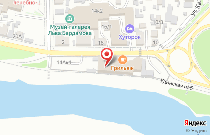 На Набережной в Советском районе на карте