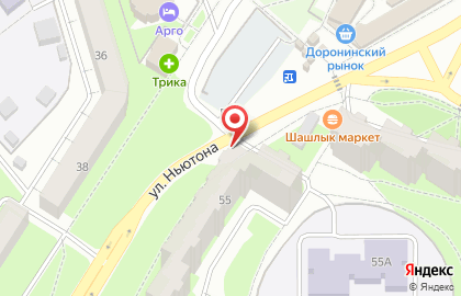 Цветочный магазин Флоренция в Фрунзенском районе на карте