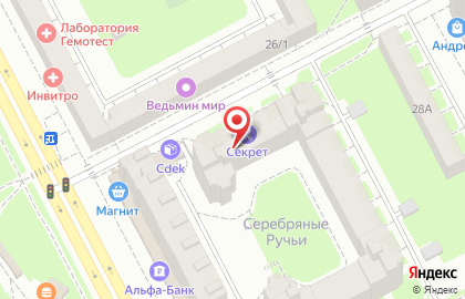 Детская академия Анастасии Бондарь на бульваре Строителей на карте
