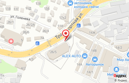 Салон кухонной мебели Дриада в Центральном районе на карте