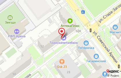 TNT Express на улице Стара Загора на карте