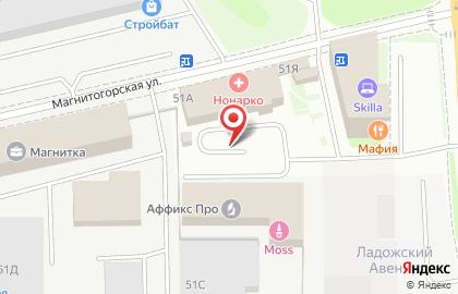 Стройплюс на Магнитогорской улице на карте