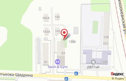 Студия растяжки Plastika на улице Салтыкова-Щедрина на карте