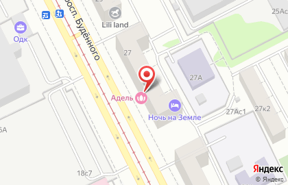 Интернет-магазин автозапчастей и автотоваров Emex на проспекте Будённого на карте
