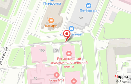  Региональный эндокринологический центр СПб ГБУЗ ГКДЦ№1 на карте