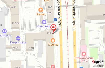 Рекламные Конструкции, Представительство, ст. м. Московские Ворота на карте