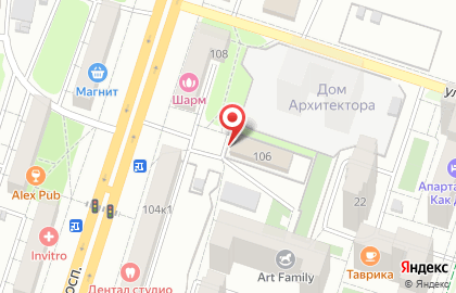 Салон Мебель Италии в Левобережном районе на карте