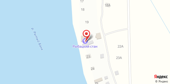 База отдыха Рыбацкий стан на карте