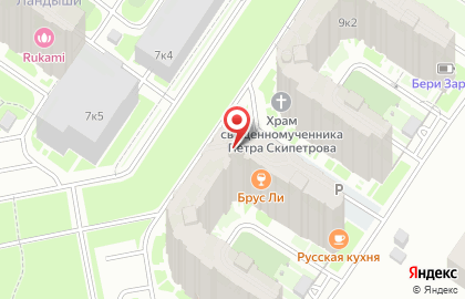 Joy's Pizza на Блюхера на карте