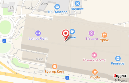 Турагентство Anex Tour на Автозаводской улице на карте