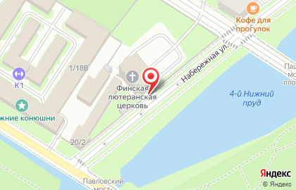 Церковь воскресения Христова в Санкт-Петербурге на карте