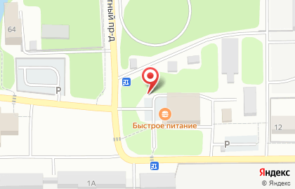 Киоск по продаже мороженого в Сеймском округе на карте
