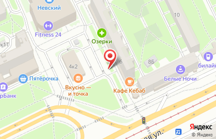 7 Шагов на Народной улице на карте