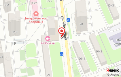 Супермаркет Магнит в Москве на карте