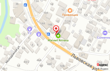 Магазин товаров смешанного типа Fix Price в Лазаревском районе на карте